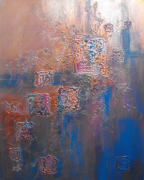 Copper Light Mixed Media